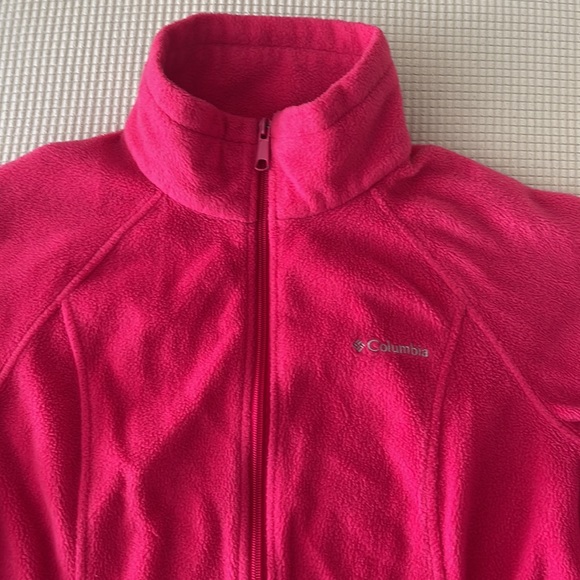 Columbia hot pink fleece jacket - Picture 2 of 3